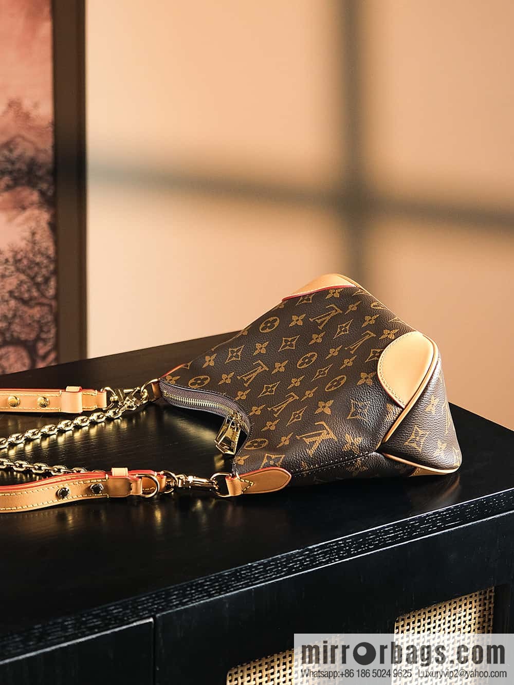 LV ππππππππ chip diamond beating horn series #M