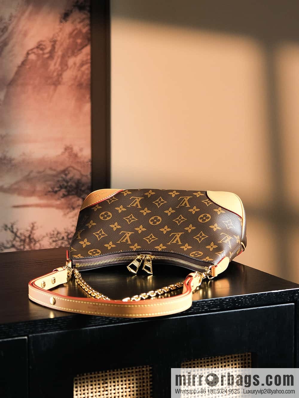 LV ππππππππ chip diamond beating horn series #M