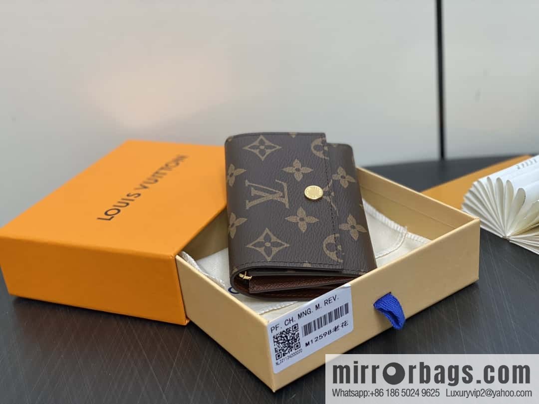 [Premium‑quality] M12598 presbyopia, three-fold wallet series Victor wallet