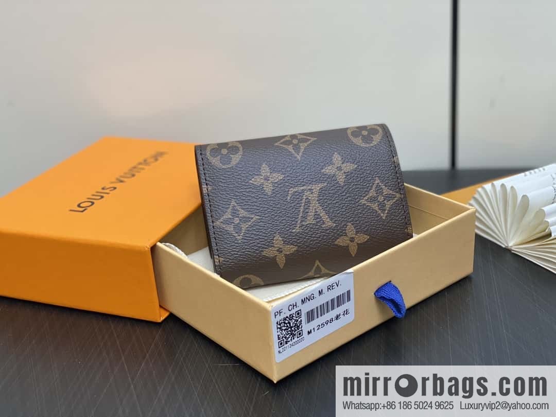 [Premium‑quality] M12598 presbyopia, three-fold wallet series Victor wallet