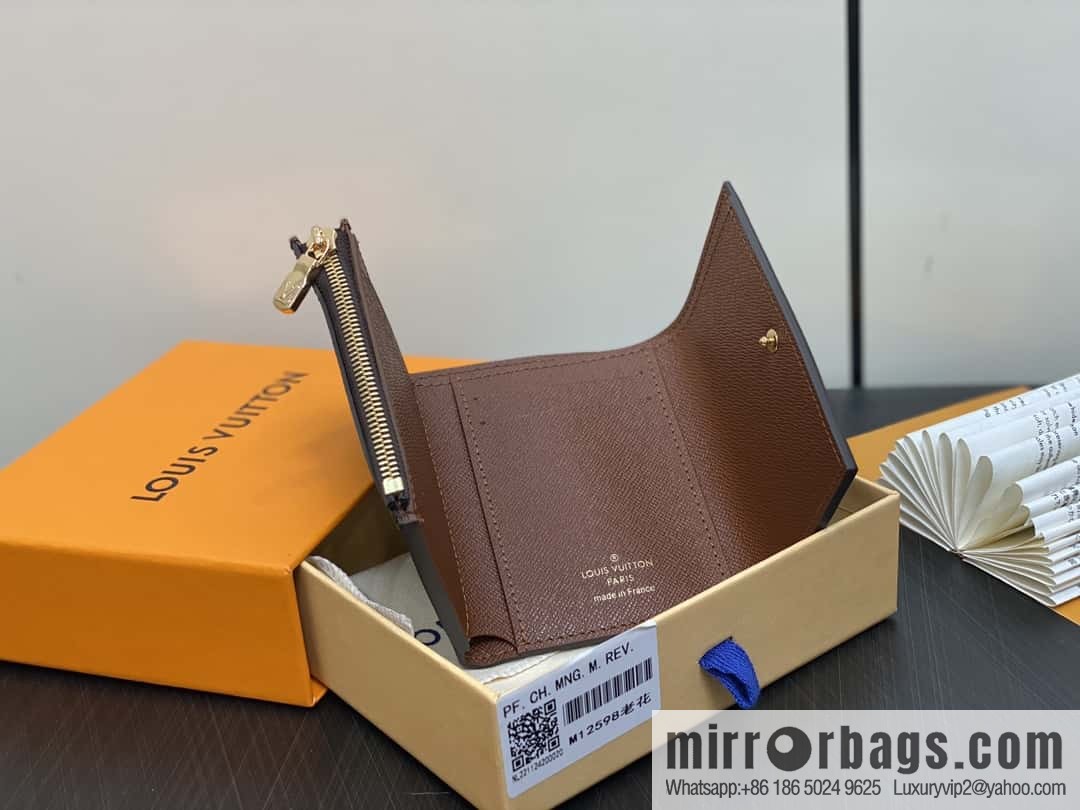 [Premium‑quality] M12598 presbyopia, three-fold wallet series Victor wallet