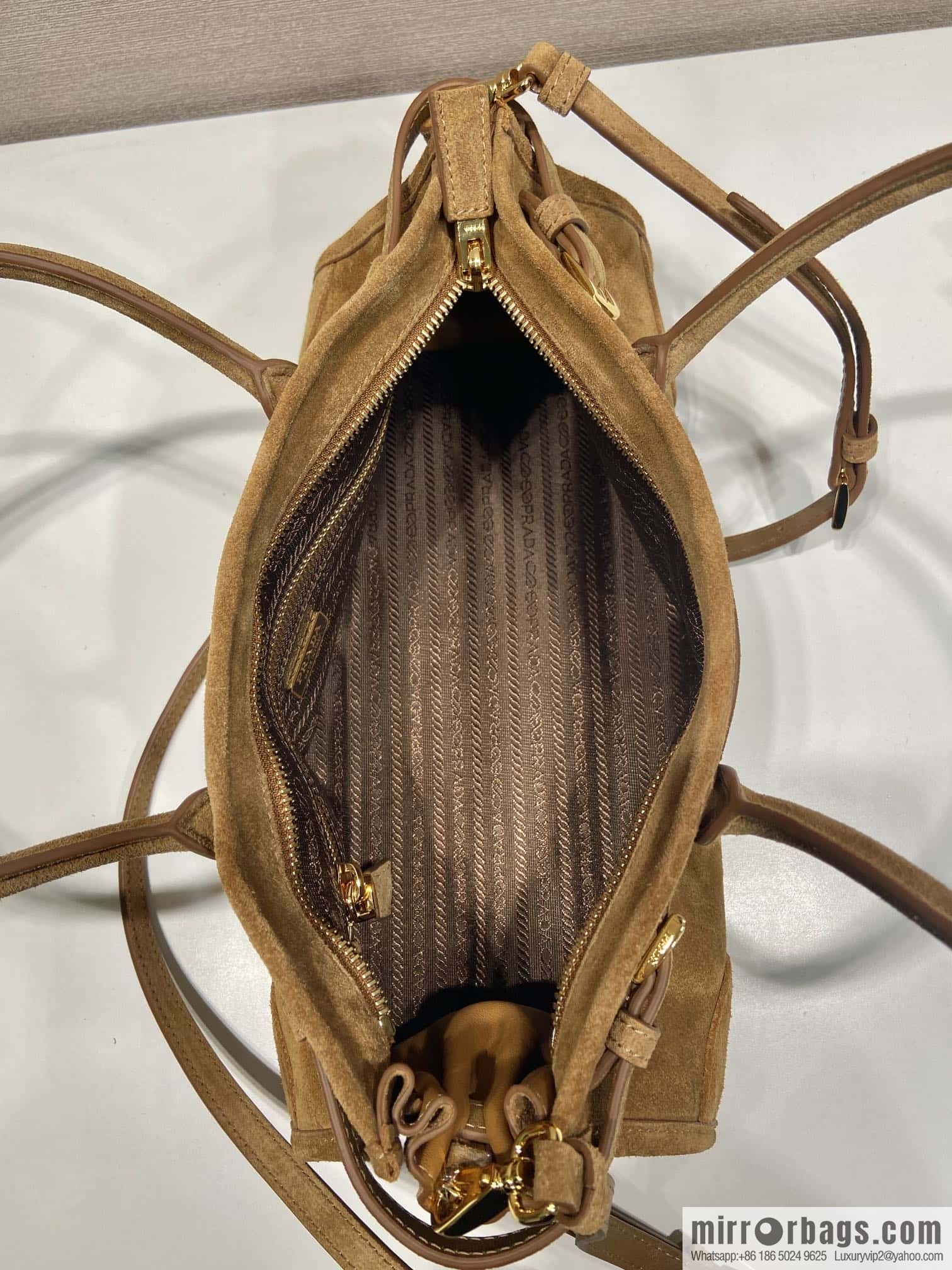 PRADA 🎉 LusSo lf 🎉 1BA426 Cinnamon🎉🎉
