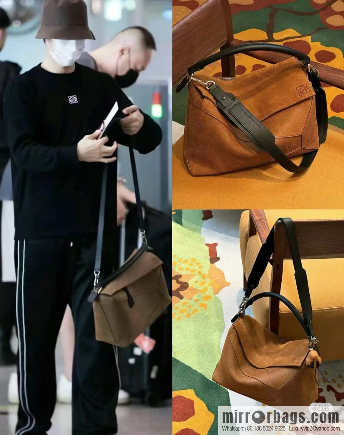 LOEWE Luo's new Wang Yibo 🆕 launched the first handbag 0532
