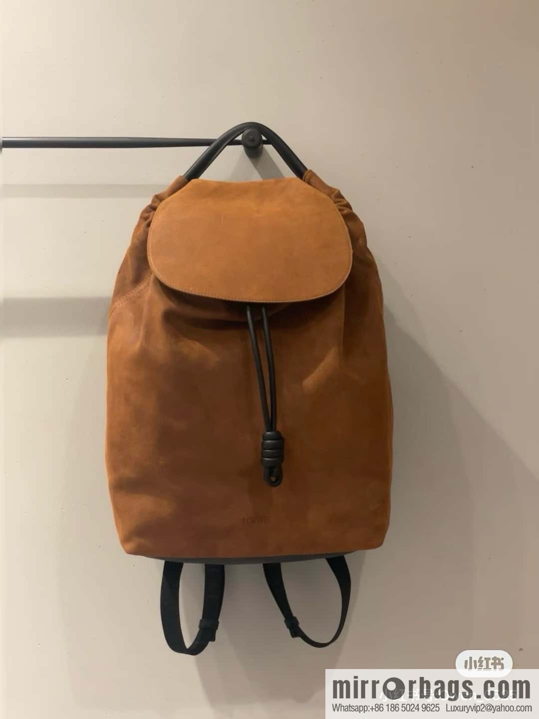 LOEWE Luo's new suede cotton backpack 🎒 0903