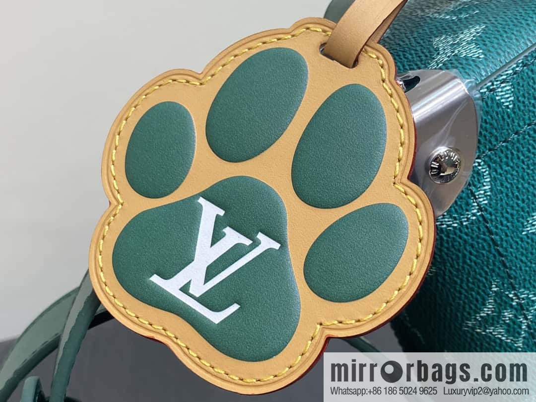 [Boutique‑grade] M12686 green, men's bag box bag series, the new Soul Trunk handbag of the season, compact shoulder bag.