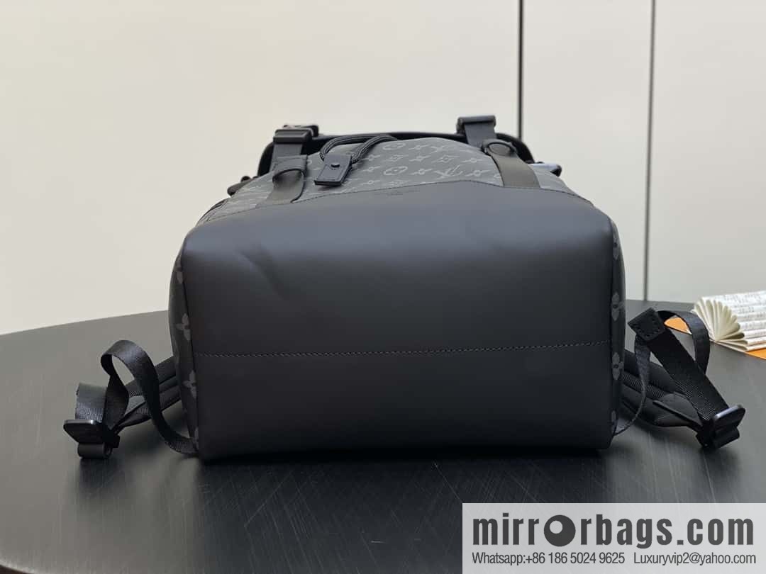 [Boutique‑grade] M46792 black flower, backpack series GETAWAY backpack