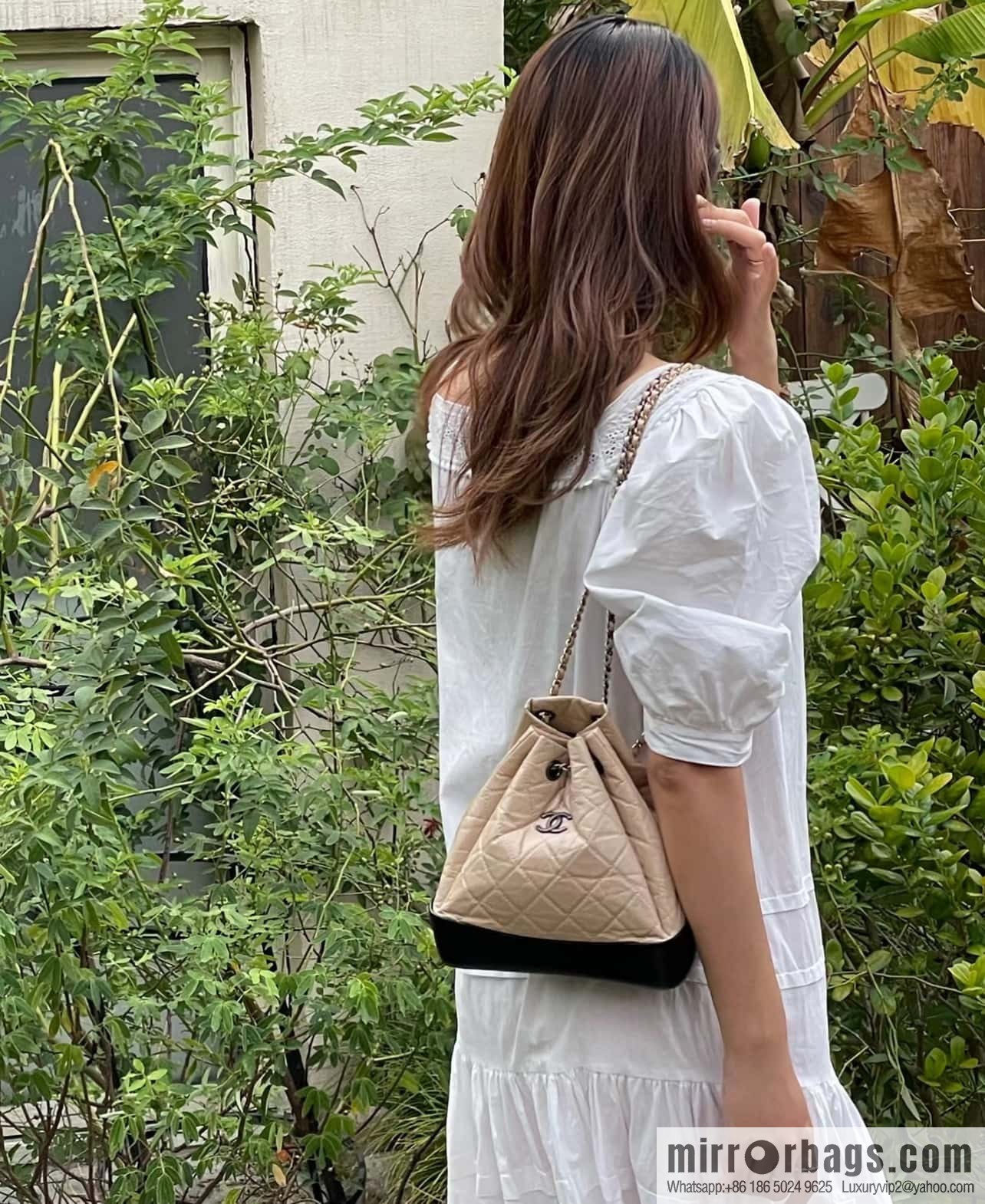 ๐๐ต๐ฎ๐ป๐ฒ๐น ๐๐ฎ๐ฏ๐ฟ๐ถ๐ฒ๐น๐น๐ฒ stray backpack, apricot black ๐งก A94485