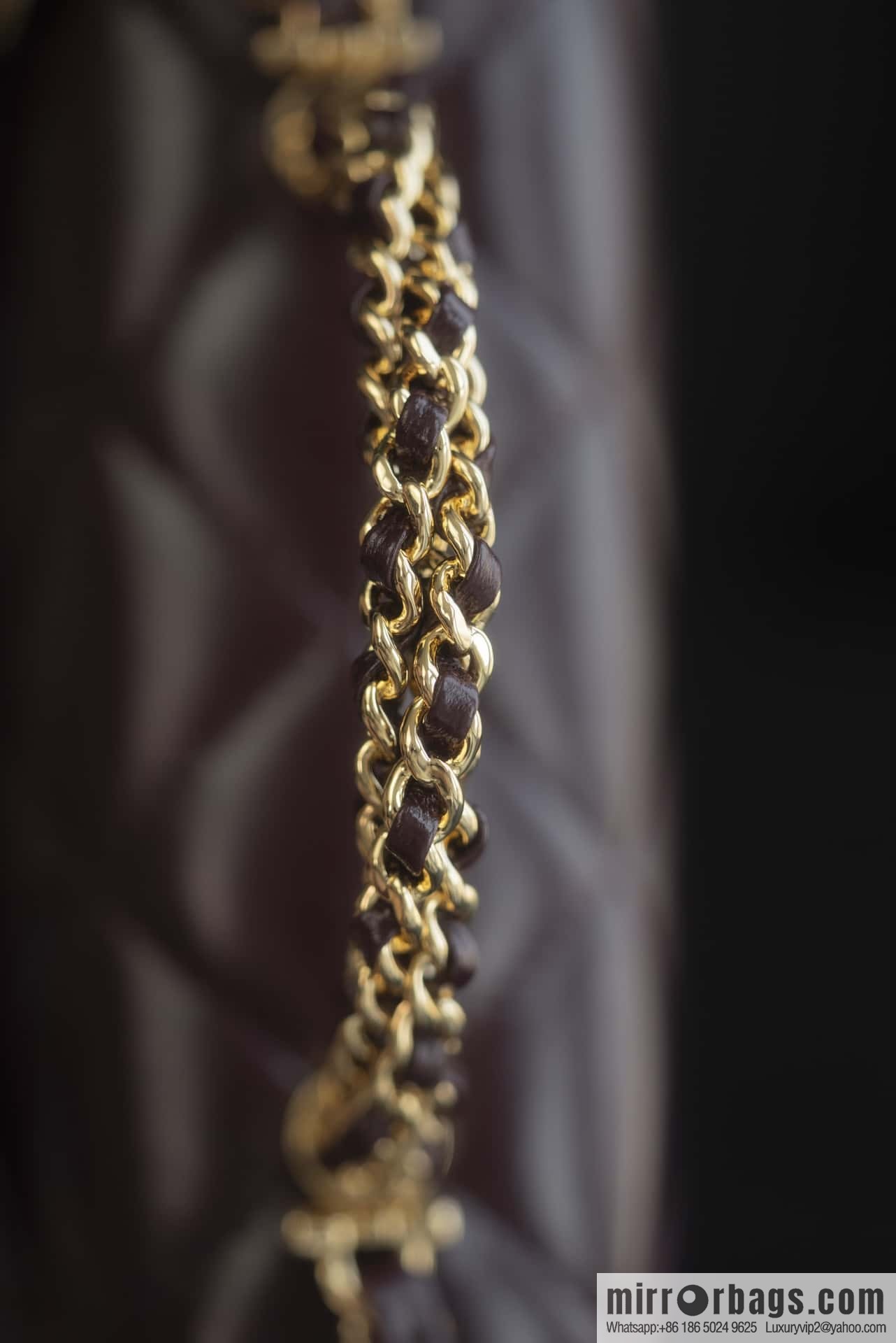 ππππππ πππ Flap new thick chain handle, square fat man, small, burgundy AS5032