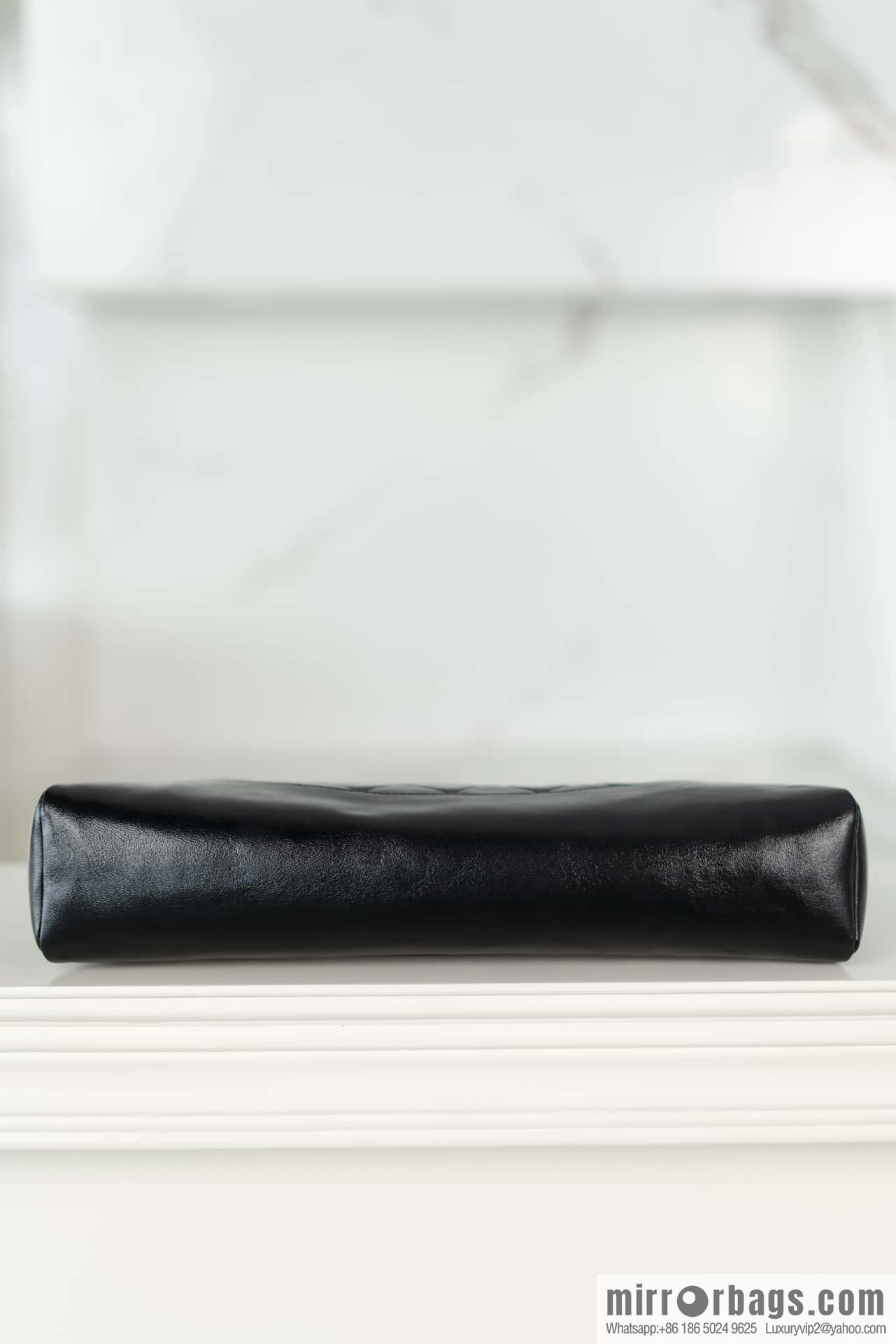 𝐂𝐡𝐚𝐧𝐞𝐥 24S 31bag horizontal medium, black ➿ genuine leather AS4854