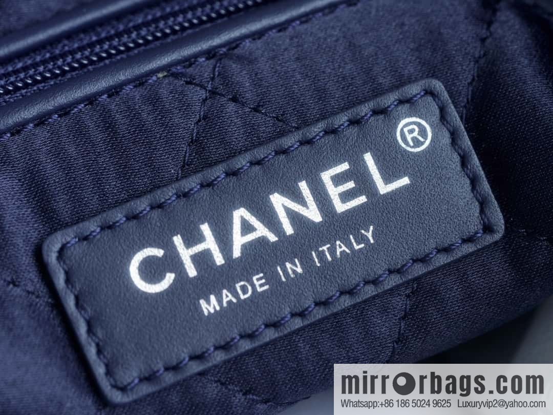 𝗖𝗛𝗔𝗡𝗘𝗟 𝟐𝟒𝐩 spring and summer new denim bag small AS3260
