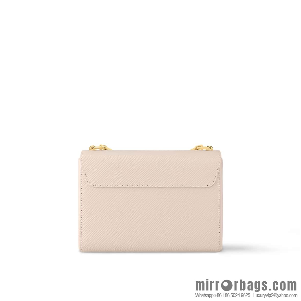 [Boutique‑grade] M24630 meters white, water ripple Twist series TWIST medium handbag M24631 black