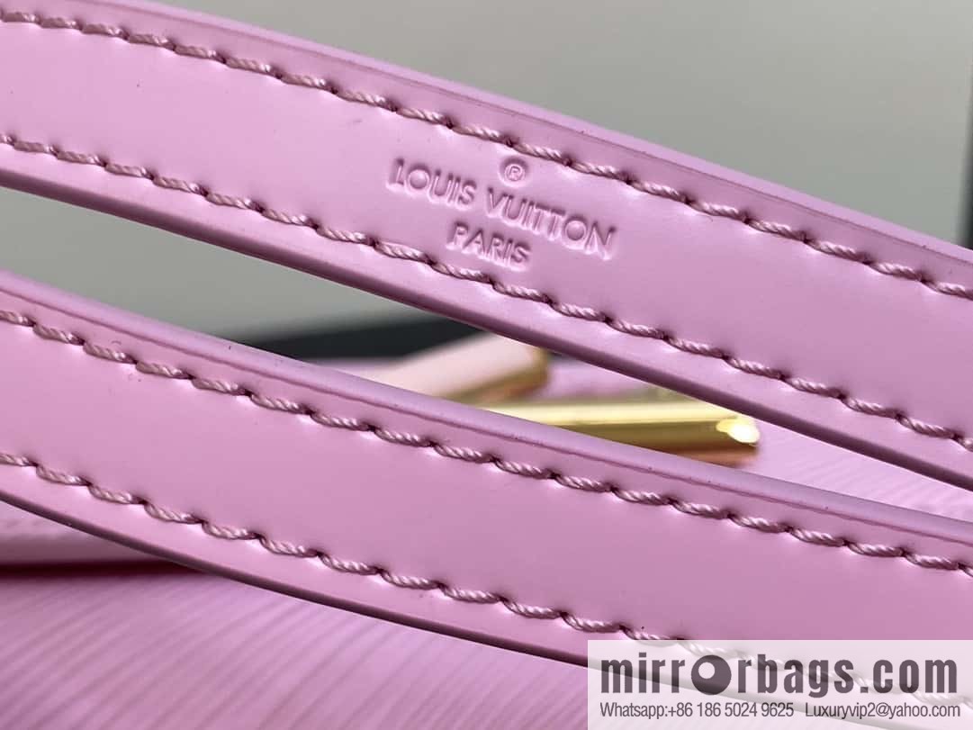 [Boutique‑grade] M24864 pink purple, water ripple Twist series TWIST small handbag, this Twist small handbag