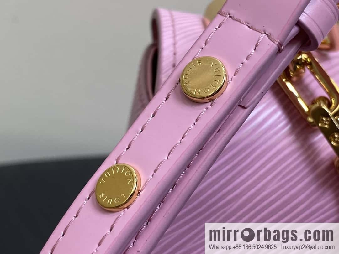 [Boutique‑grade] M24864 pink purple, water ripple Twist series TWIST small handbag, this Twist small handbag