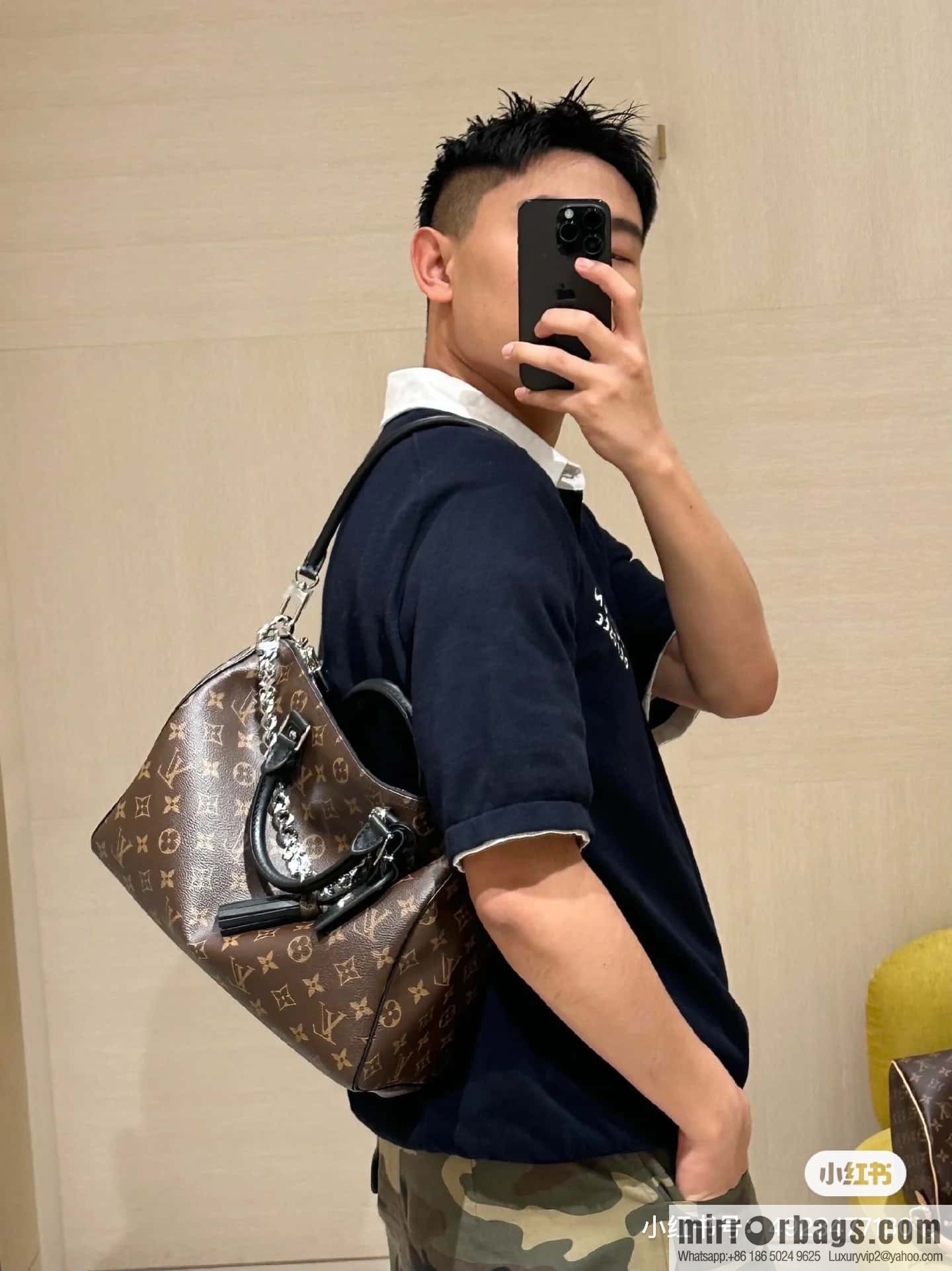 [Boutique‑grade] M12243 presbyopia/black leather, pillow bag speedy series Speedy Soft 30 Dark handbag