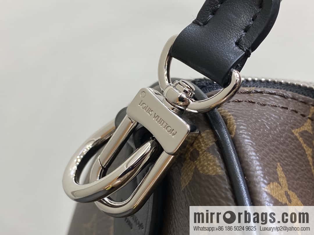 [Boutique‑grade] M12243 presbyopia/black leather, pillow bag speedy series Speedy Soft 30 Dark handbag