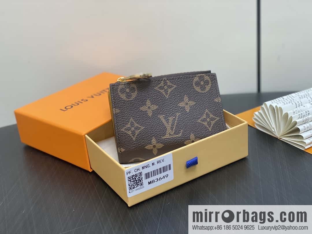 M83649 presbyopia yellow, wallet change bag wallet series Lisa Wallet wallet M82605 M82383