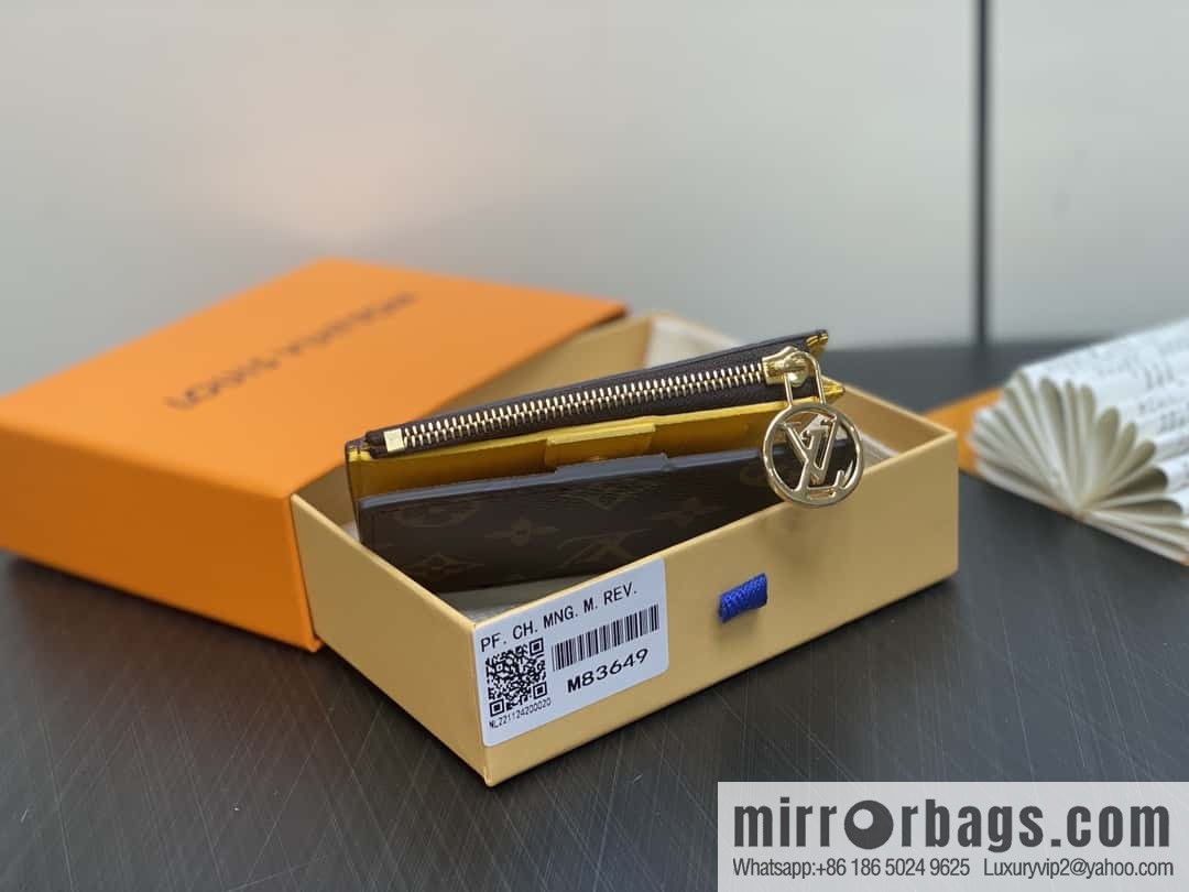 M83649 presbyopia yellow, wallet change bag wallet series Lisa Wallet wallet M82605 M82383