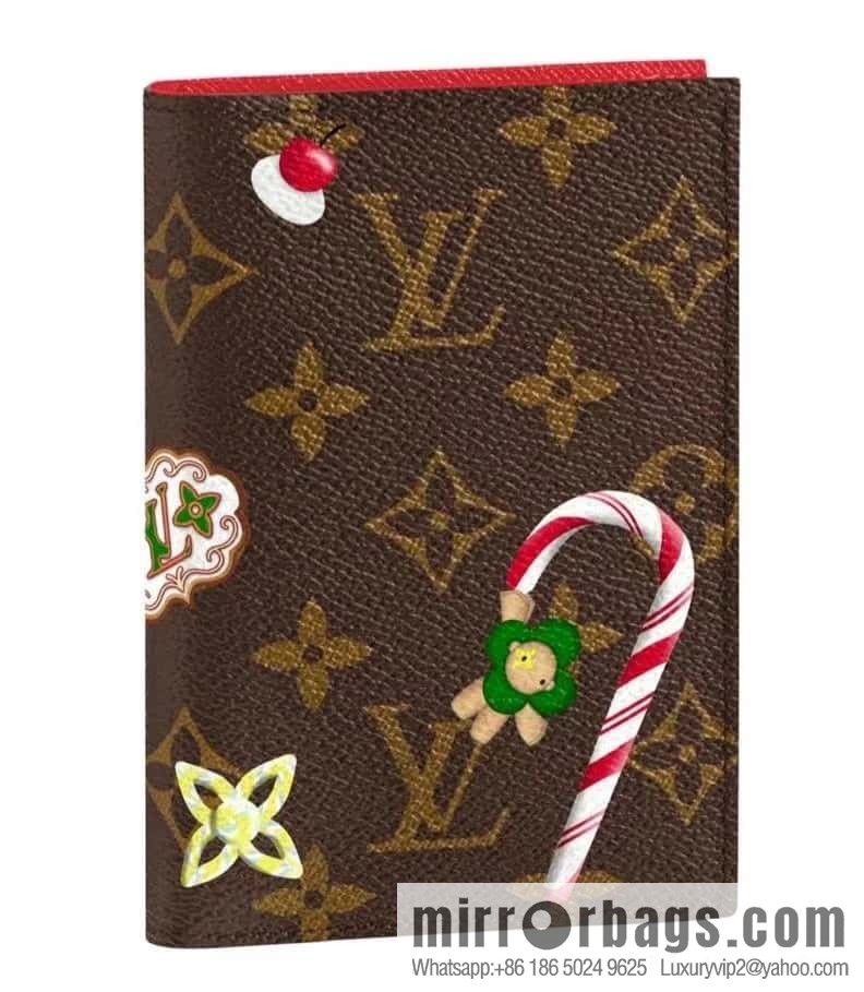 [Boutique‑grade] M12219 red, Christmas model, new autumn and winter model, passport holder, passport cover.