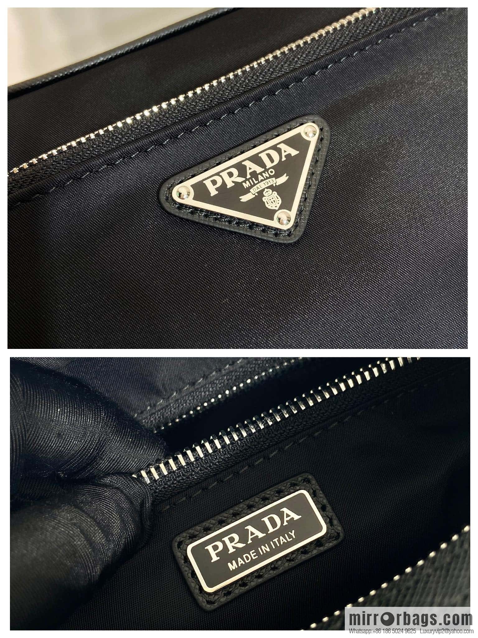 PRADA ๐ new wash handbag ๐ 2NA819 storage bag