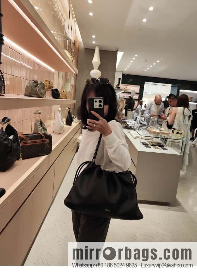 LOEWEFlamenco Purse Large Lucky Bag 🔥 0802 Black