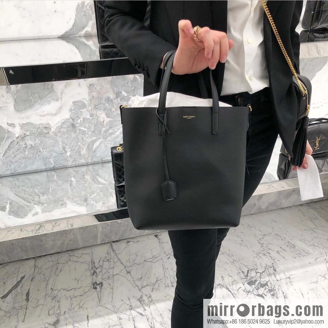 YSL 𝗦𝗵𝗼𝗽𝗽𝗶𝗻𝗴 𝘁𝗼𝘁𝗲 𝗯𝗮𝗴 Shopping Bag 600307