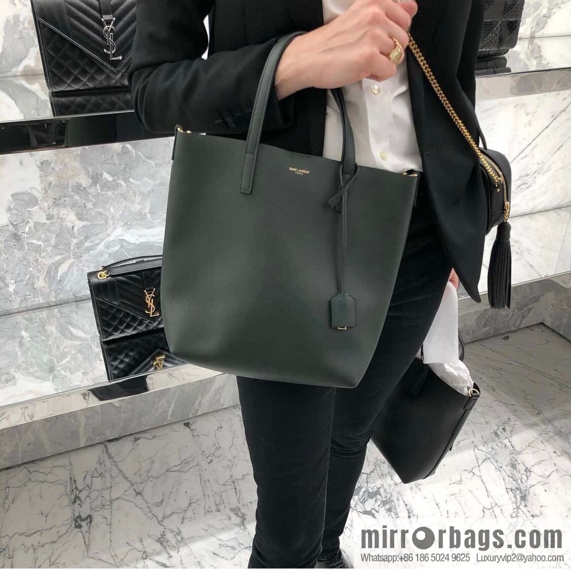 YSL 𝗦𝗵𝗼𝗽𝗽𝗶𝗻𝗴 𝘁𝗼𝘁𝗲 𝗯𝗮𝗴 Shopping Bag 600307