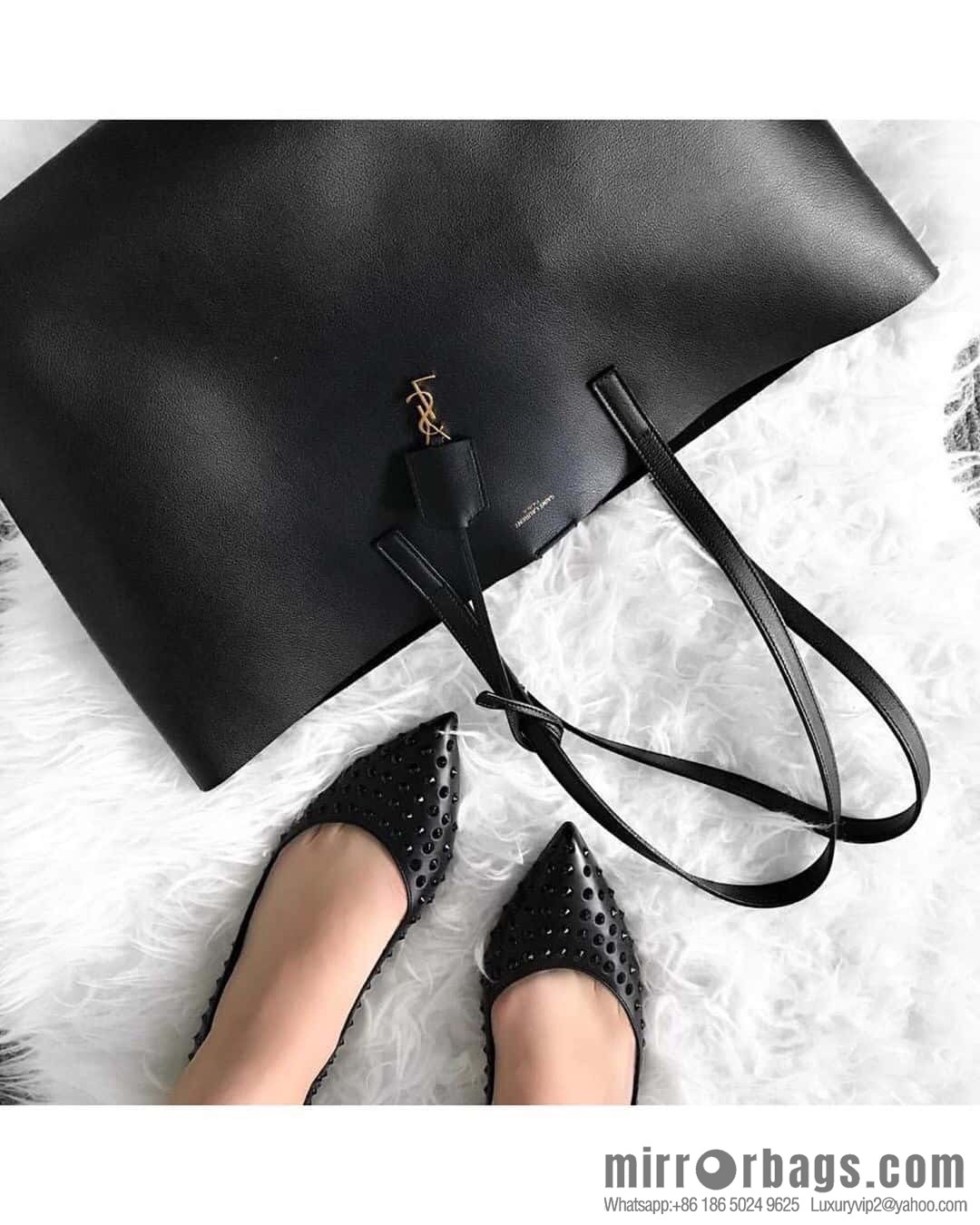 YSL 𝗦𝗵𝗼𝗽𝗽𝗶𝗻𝗴 𝘁𝗼𝘁𝗲 𝗯𝗮𝗴 shopping bag 394195