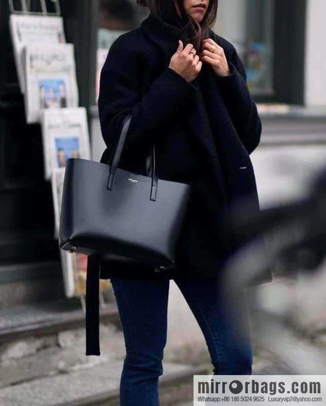 YSL 𝗦𝗵𝗼𝗽𝗽𝗶𝗻𝗴 𝘁𝗼𝘁𝗲 𝗯𝗮𝗴 shopping bag 394195