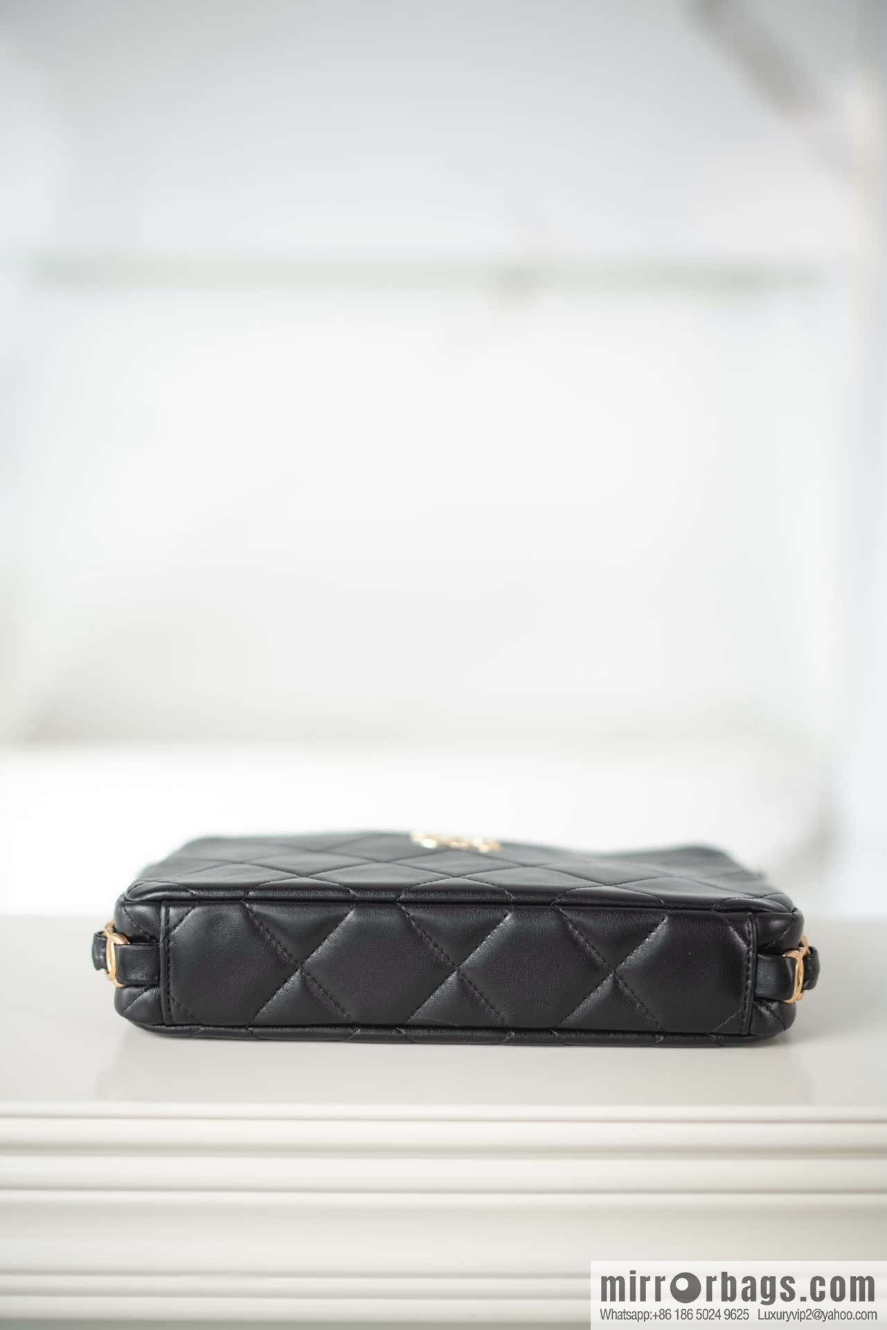 ππππππ 24K thick chain Hobo black π€ AS5177 B18293 94305