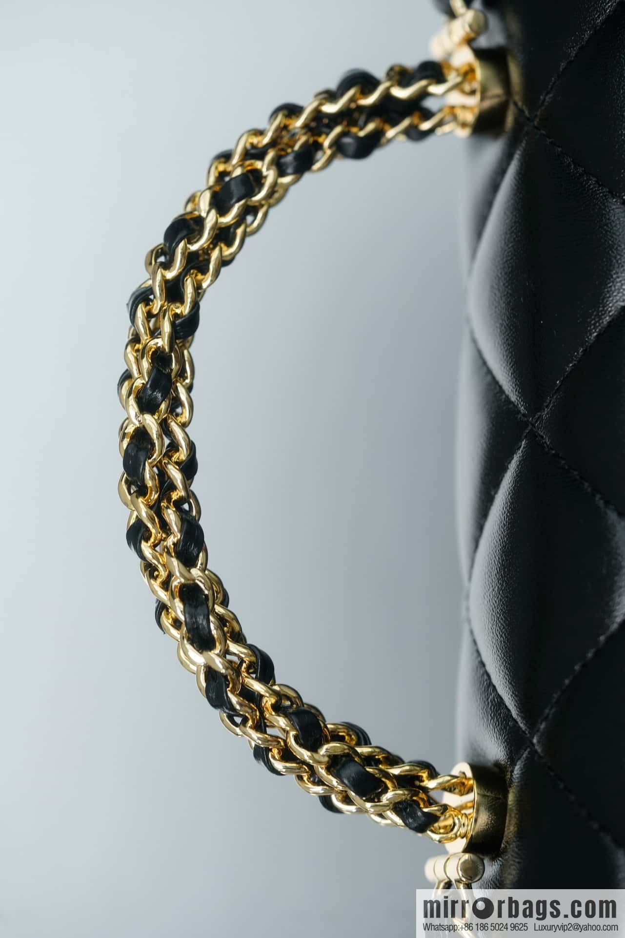 ππππππ πππ Flap new thick chain handle, large AS5043 black