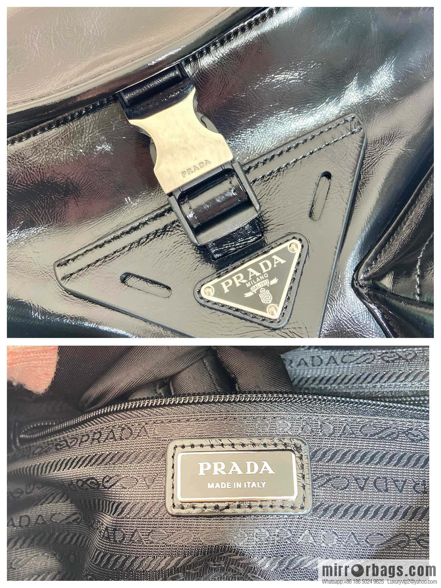 PRADA 🎉 new men's bag 🎉 2VD062 oil wax leather🎉🎉