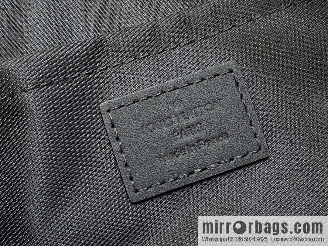 [Boutique‑grade] M20900 black full leather (opposite matte leather) pillow bag series KEEPALL XS handbag Keepall XS handbag