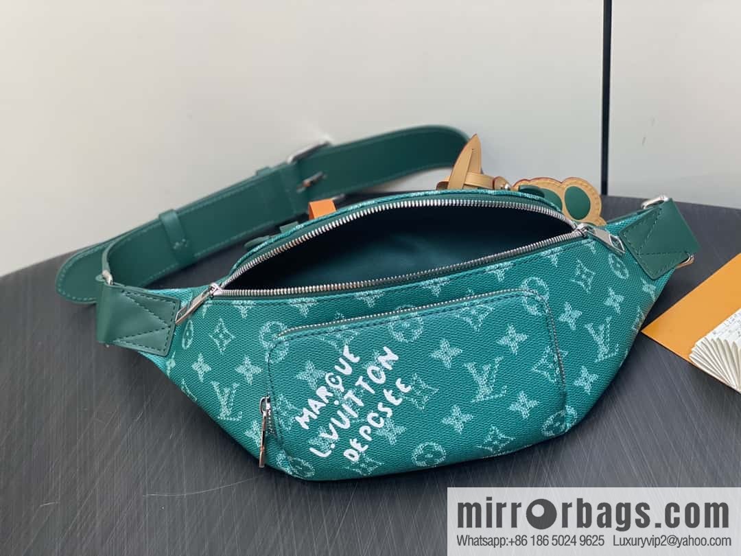 [Boutique‑grade] M12867 green, chest bag fanny pack series RUSH fanny pack