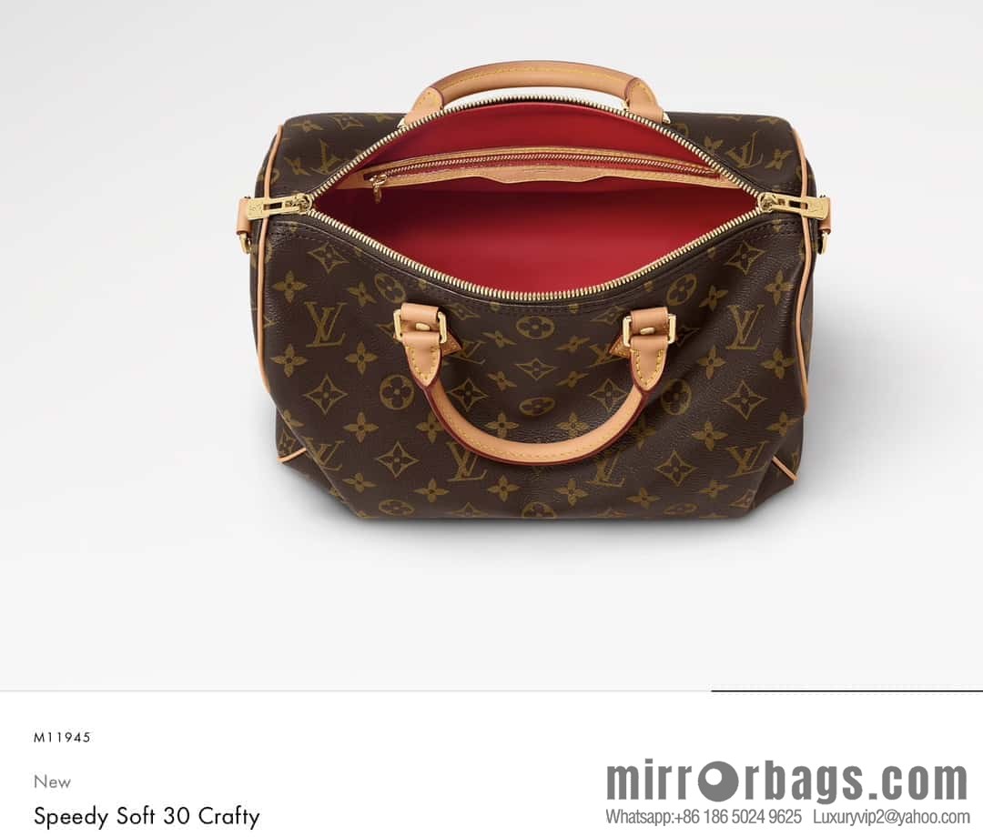 M11945 presbyopia official website picture pillow bag speedy series Speedy Soft 30 Dark handbag