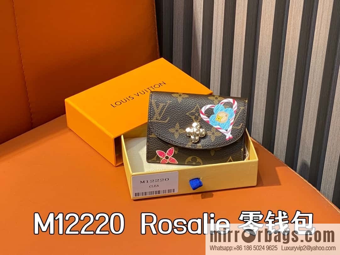 [Boutique‑grade] M12220 red, Christmas change bag wallet series Rosalie change bag