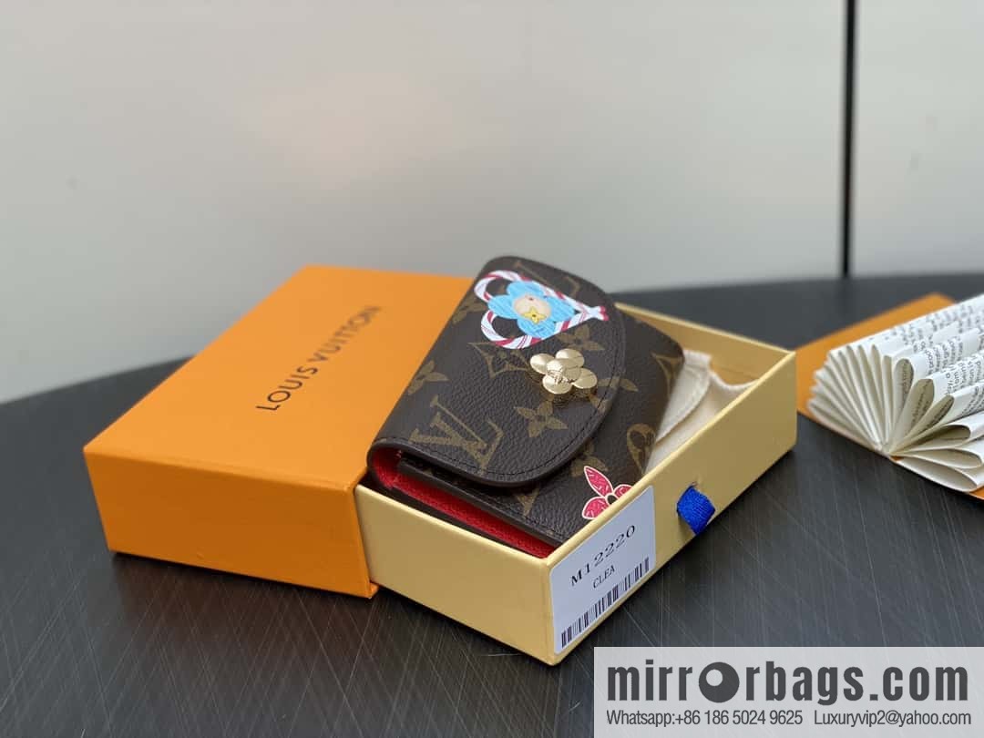 [Boutique‑grade] M12220 red, Christmas change bag wallet series Rosalie change bag