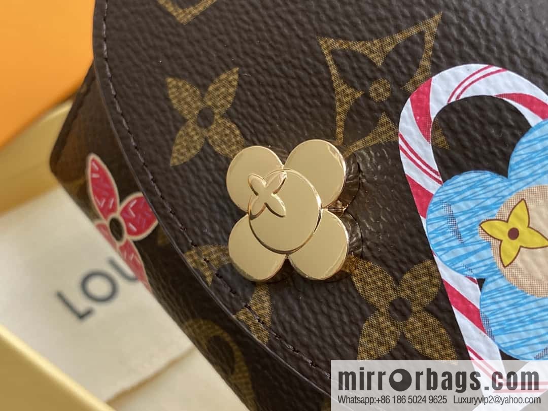 [Boutique‑grade] M12220 red, Christmas change bag wallet series Rosalie change bag