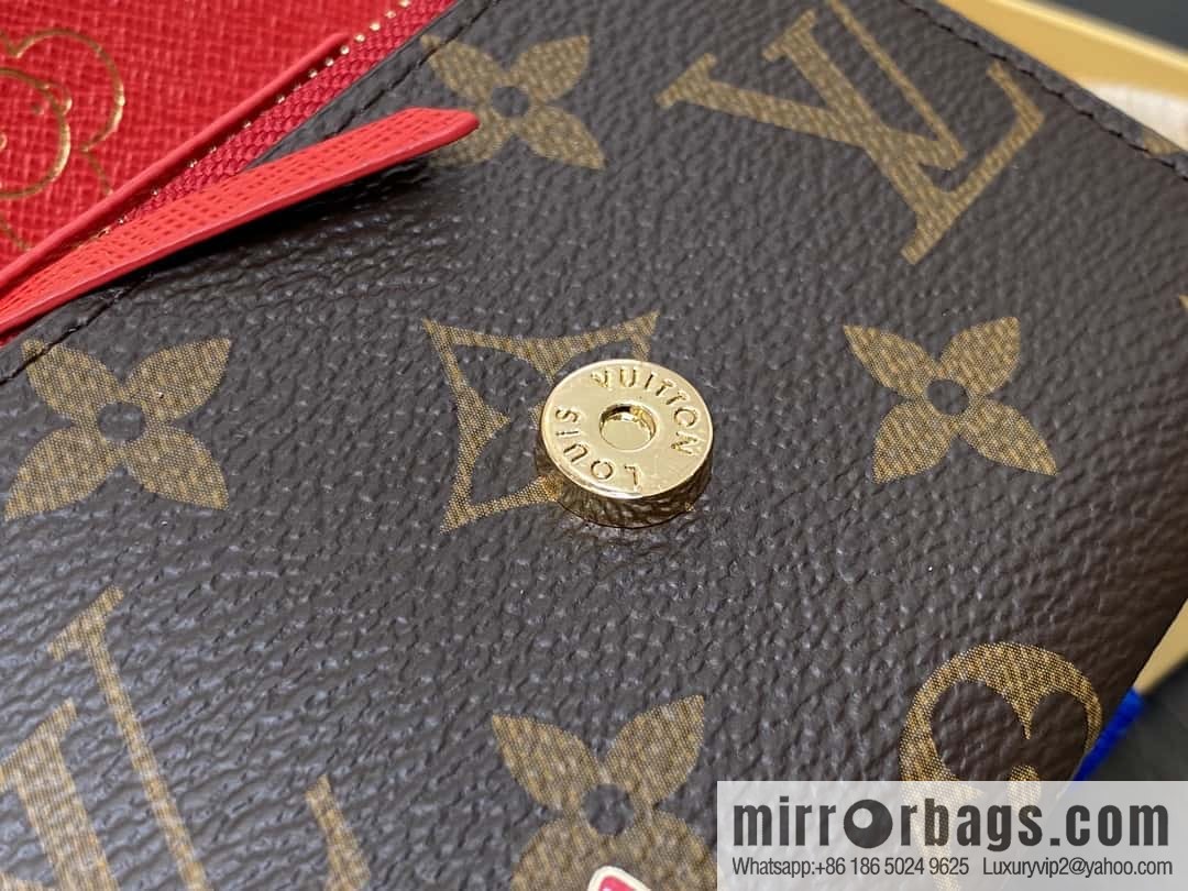 [Boutique‑grade] M12220 red, Christmas change bag wallet series Rosalie change bag
