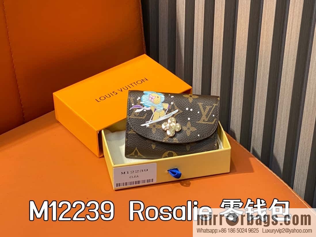 [Boutique‑grade] M12239 blue, Christmas change bag wallet series Rosalie change bag