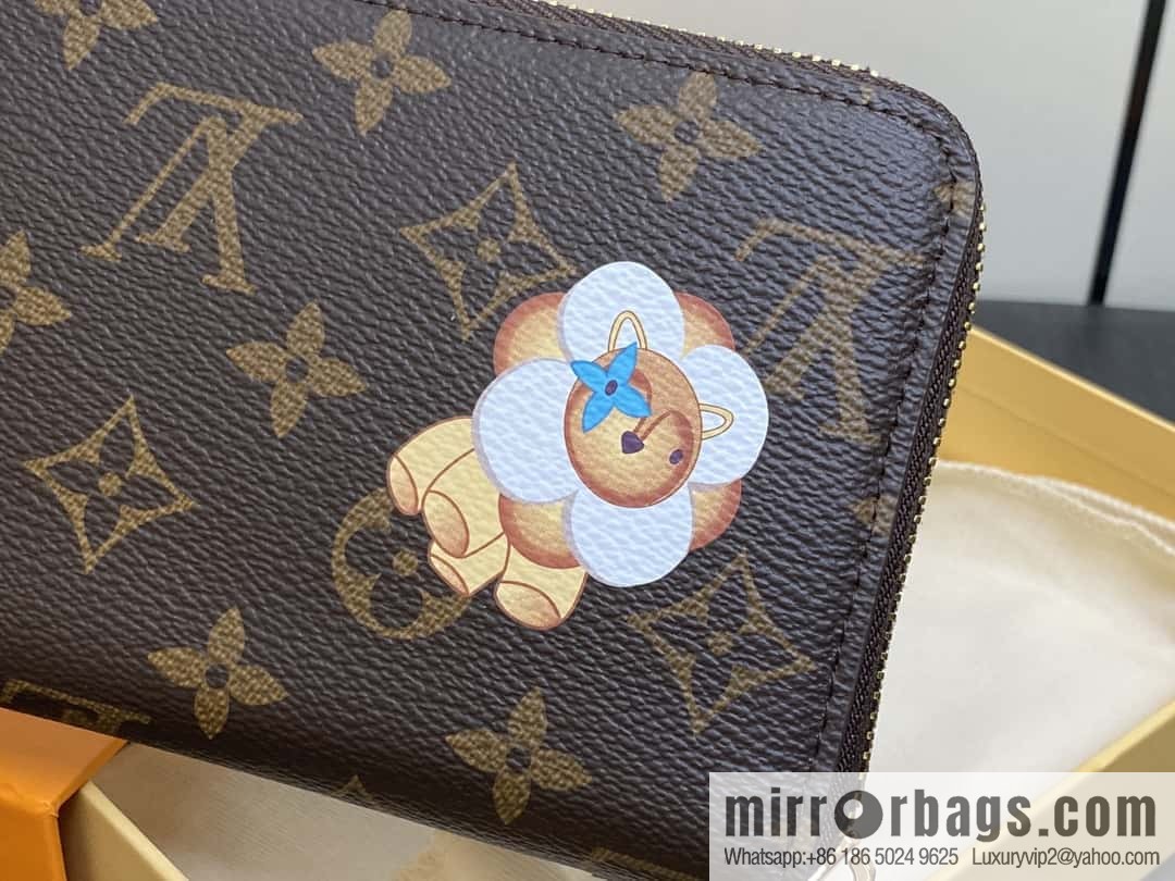 [Boutique‑grade] M12223 blue, Christmas single zipper wallet series Zippy zipper wallet