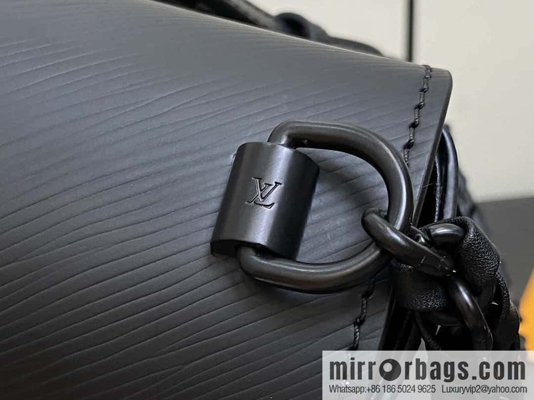 [Boutique‑grade] M25325 black, Darth Vader, water ripple Twist series M50280 Sac Twist MM handbag