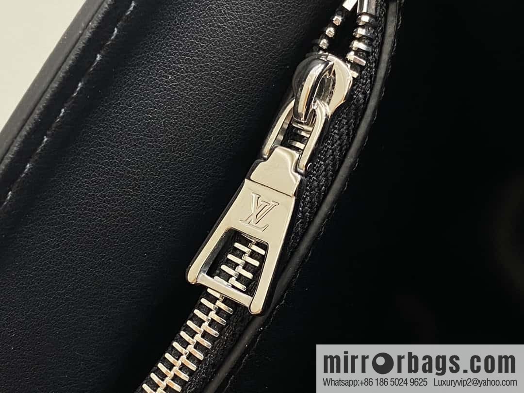 [Boutique‑grade] M25325 black, Darth Vader, water ripple Twist series M50280 Sac Twist MM handbag