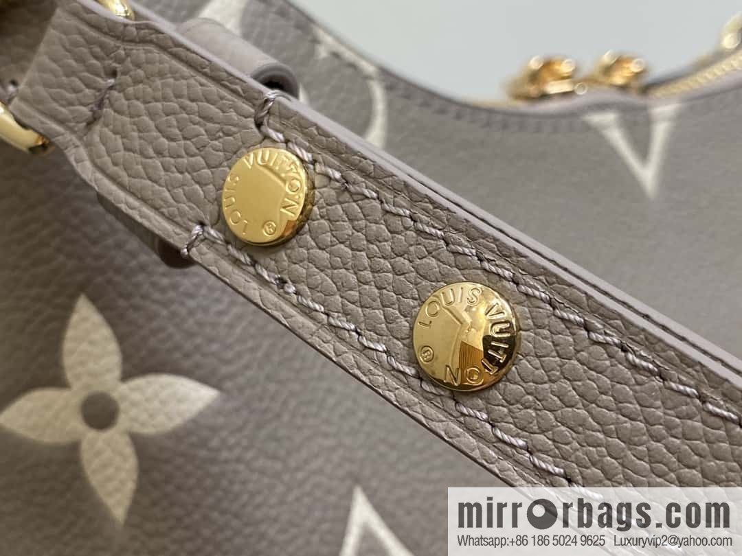 [Boutique‑grade] M13224 gray silk screen, full leather silk screen, chain bag croissant bag series KOREA PRE-LAUNCH handbag M12930 black, Boulogne bag