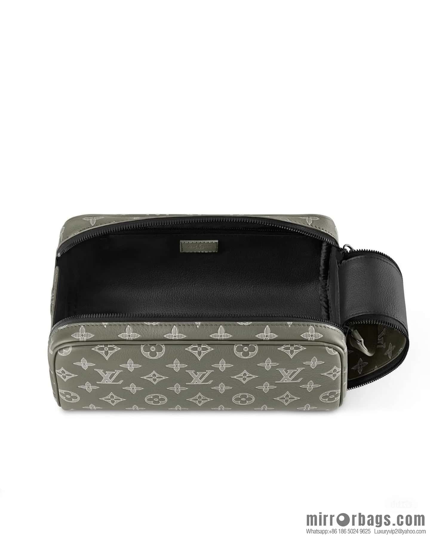 [Boutique‑grade] M12651 green silk screen printing, toilet bag cosmetic bag series Locker Dopp Kit toilet bag