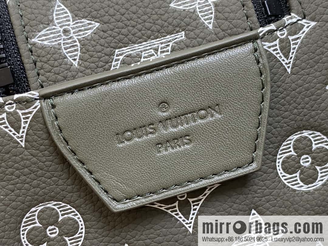[Boutique‑grade] M12651 green silk screen printing, toilet bag cosmetic bag series Locker Dopp Kit toilet bag