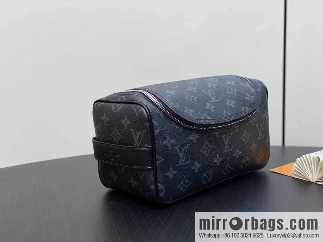 [Boutique‑grade] M11510 black flower, toilet bag series, toilet bag