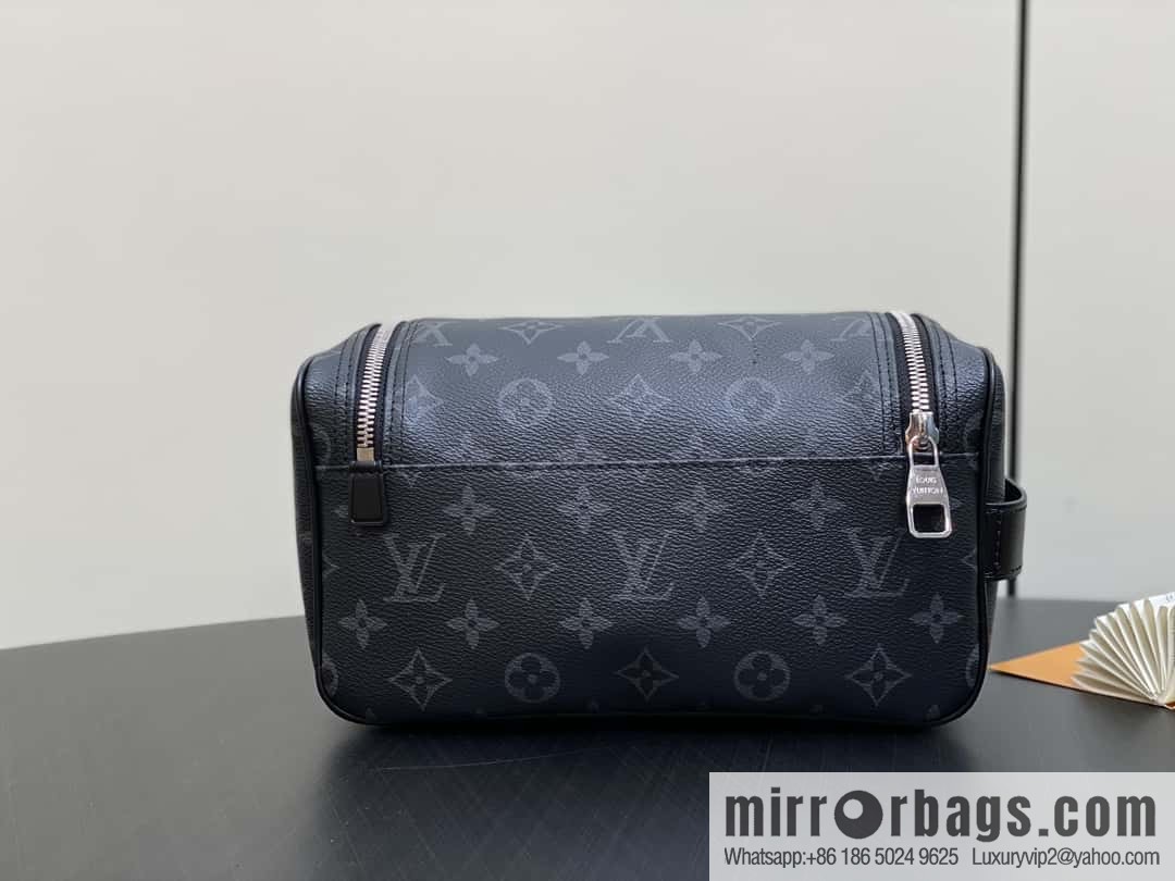 [Boutique‑grade] M11510 black flower, toilet bag series, toilet bag