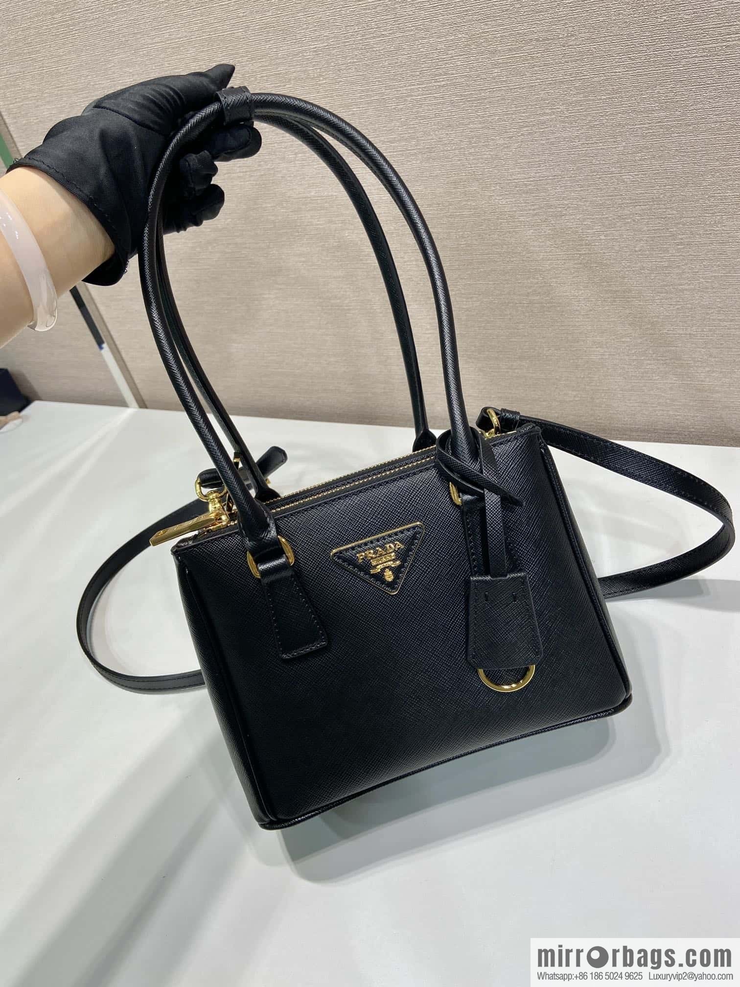 PRADA 🎉 Mini Killer Bag 🎉 1BA906 Long Hand 🎉🎉 Black