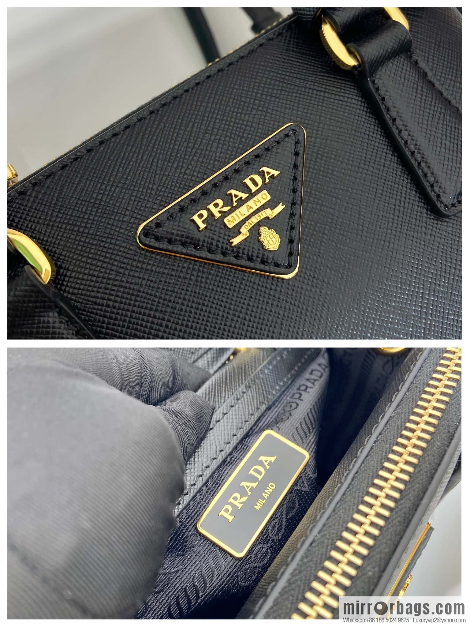 PRADA 🎉 Mini Killer Bag 🎉 1BA906 Long Hand 🎉🎉 Black