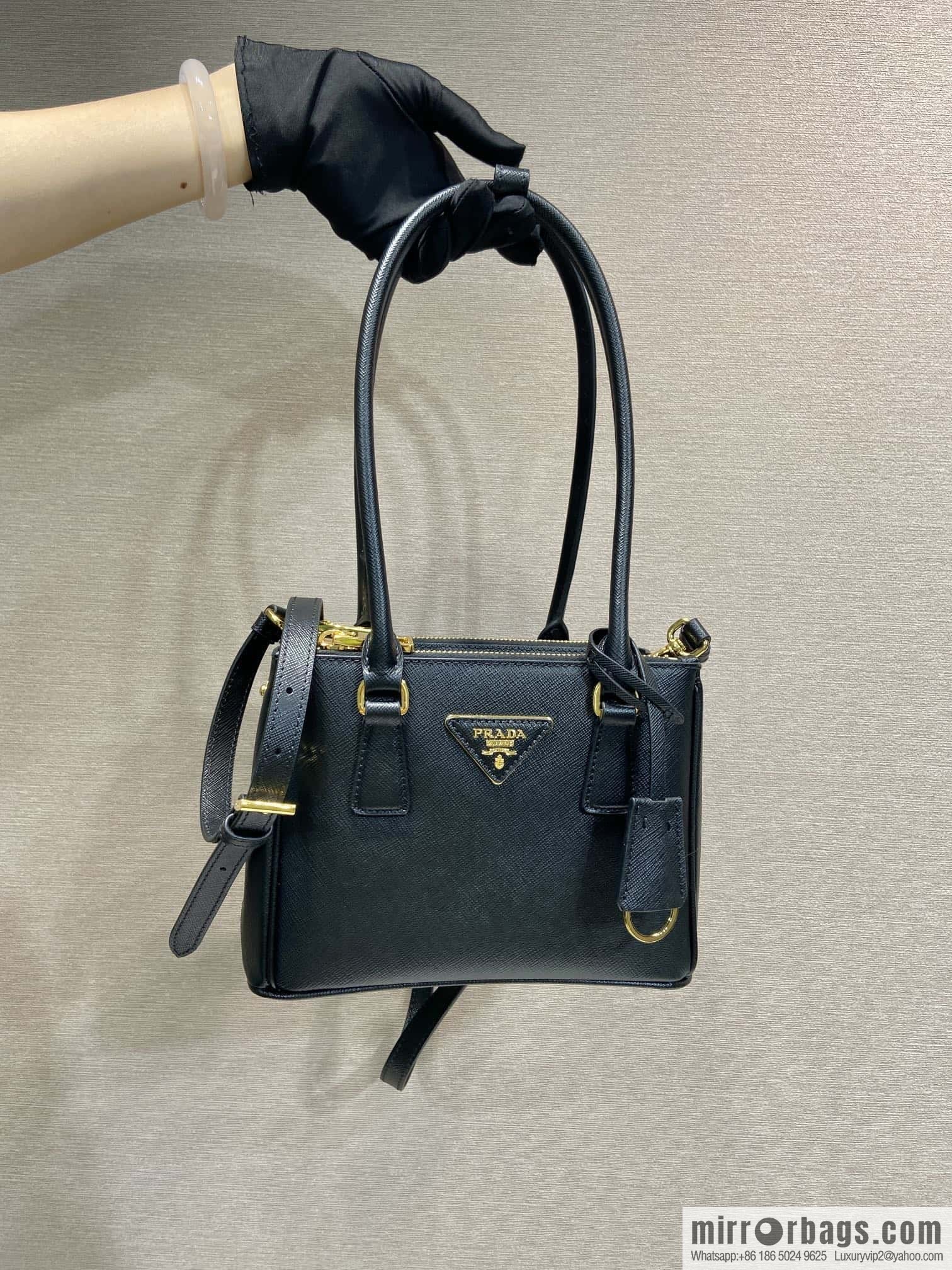 PRADA 🎉 Mini Killer Bag 🎉 1BA906 Long Hand 🎉🎉 Black
